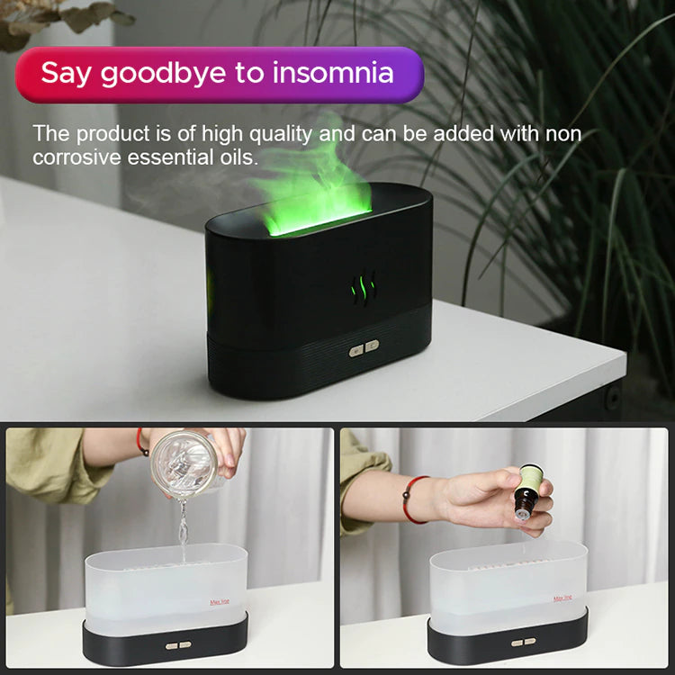 5-Minute Fall Asleep Bedroom Air Humidifier & Aroma Diffuser