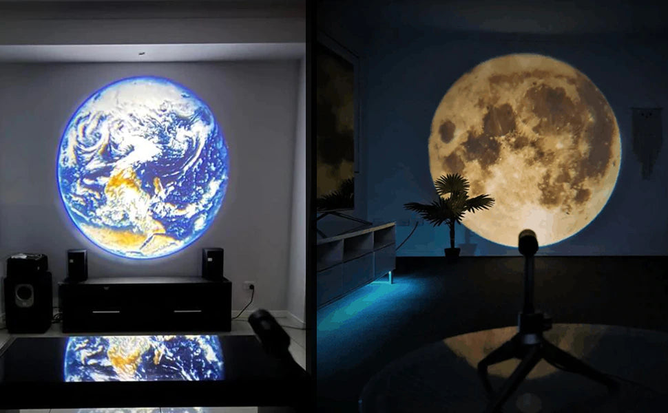 Earth Moon Projection Light