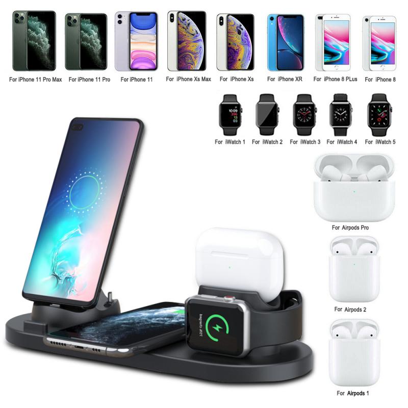 SHOW WISH 4th Generation 6-in-1 Mobile Phone Wireless Charger