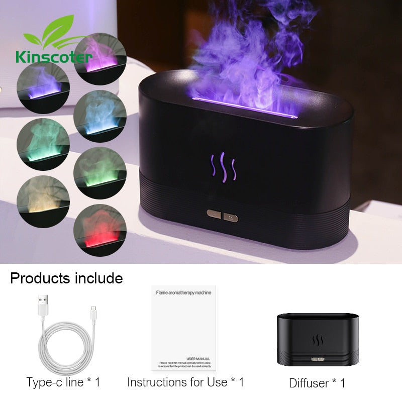 5-Minute Fall Asleep Bedroom Air Humidifier & Aroma Diffuser