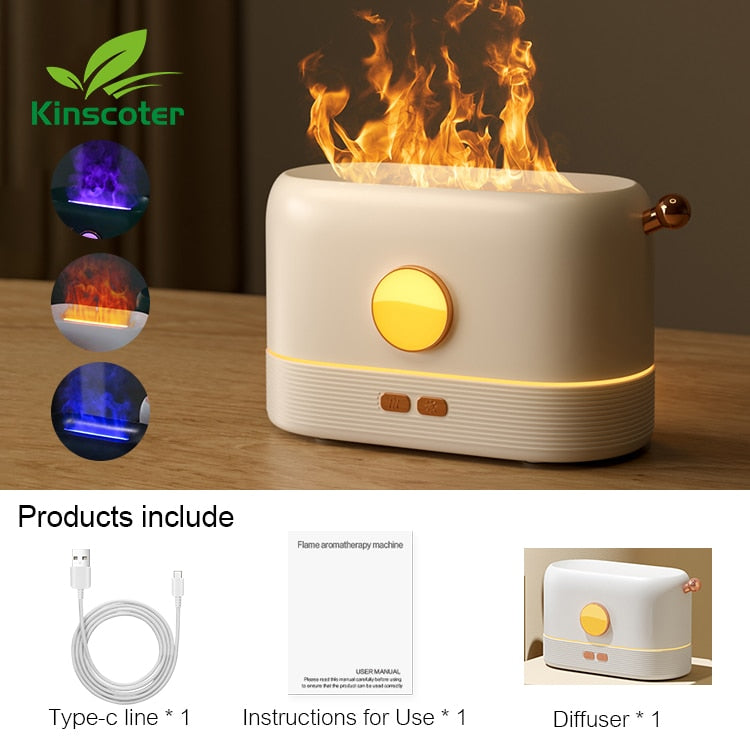 5-Minute Fall Asleep Bedroom Air Humidifier & Aroma Diffuser