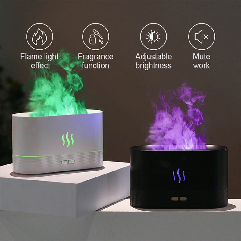 5-Minute Fall Asleep Bedroom Air Humidifier & Aroma Diffuser