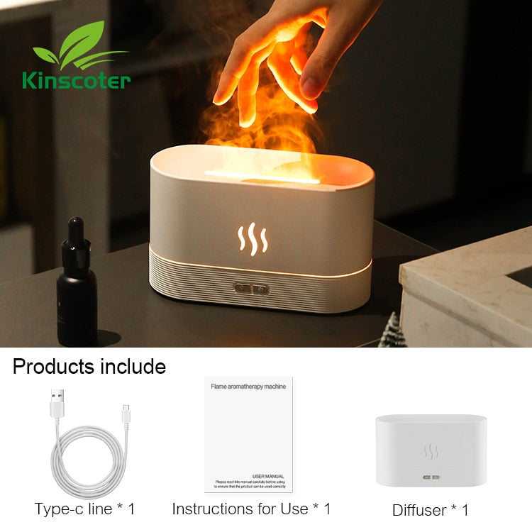 5-Minute Fall Asleep Bedroom Air Humidifier & Aroma Diffuser