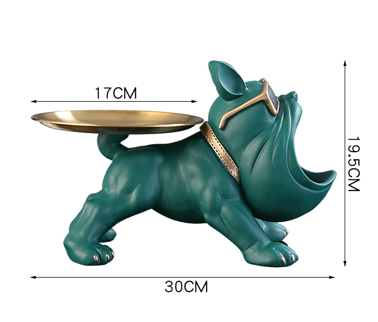 Your New Butler - 100% Perfectly Emulated Statue of French Bulldog