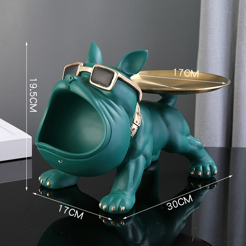 Your New Butler - 100% Perfectly Emulated Statue of French Bulldog