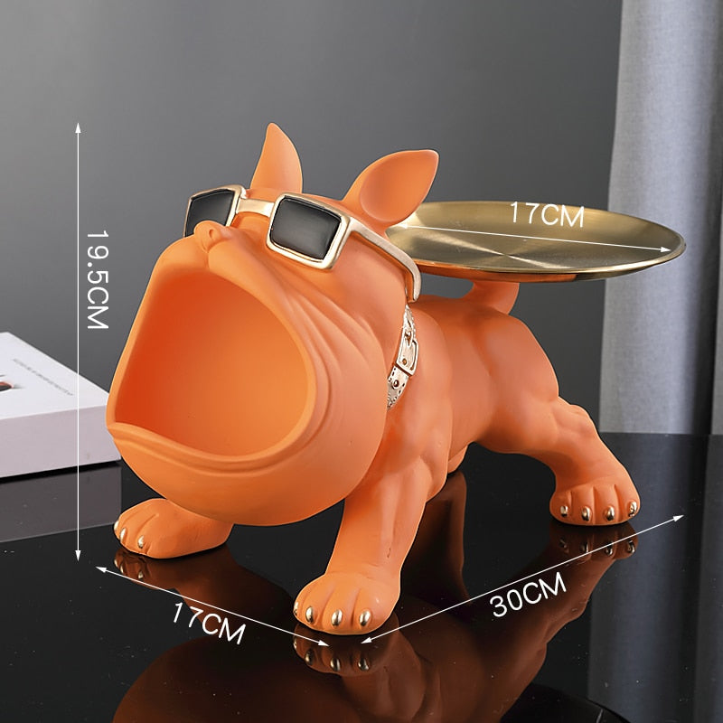 Your New Butler - 100% Perfectly Emulated Statue of French Bulldog