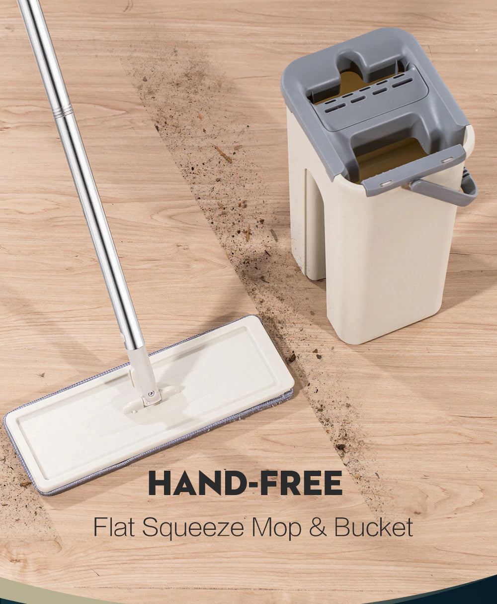 Squeeze Mop and Bucket Set