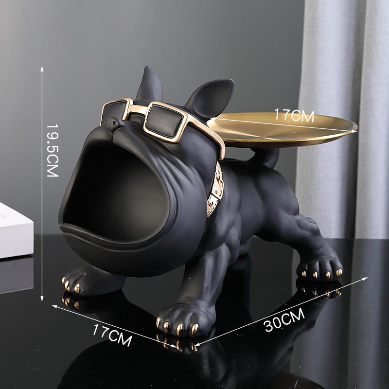 Your New Butler - 100% Perfectly Emulated Statue of French Bulldog